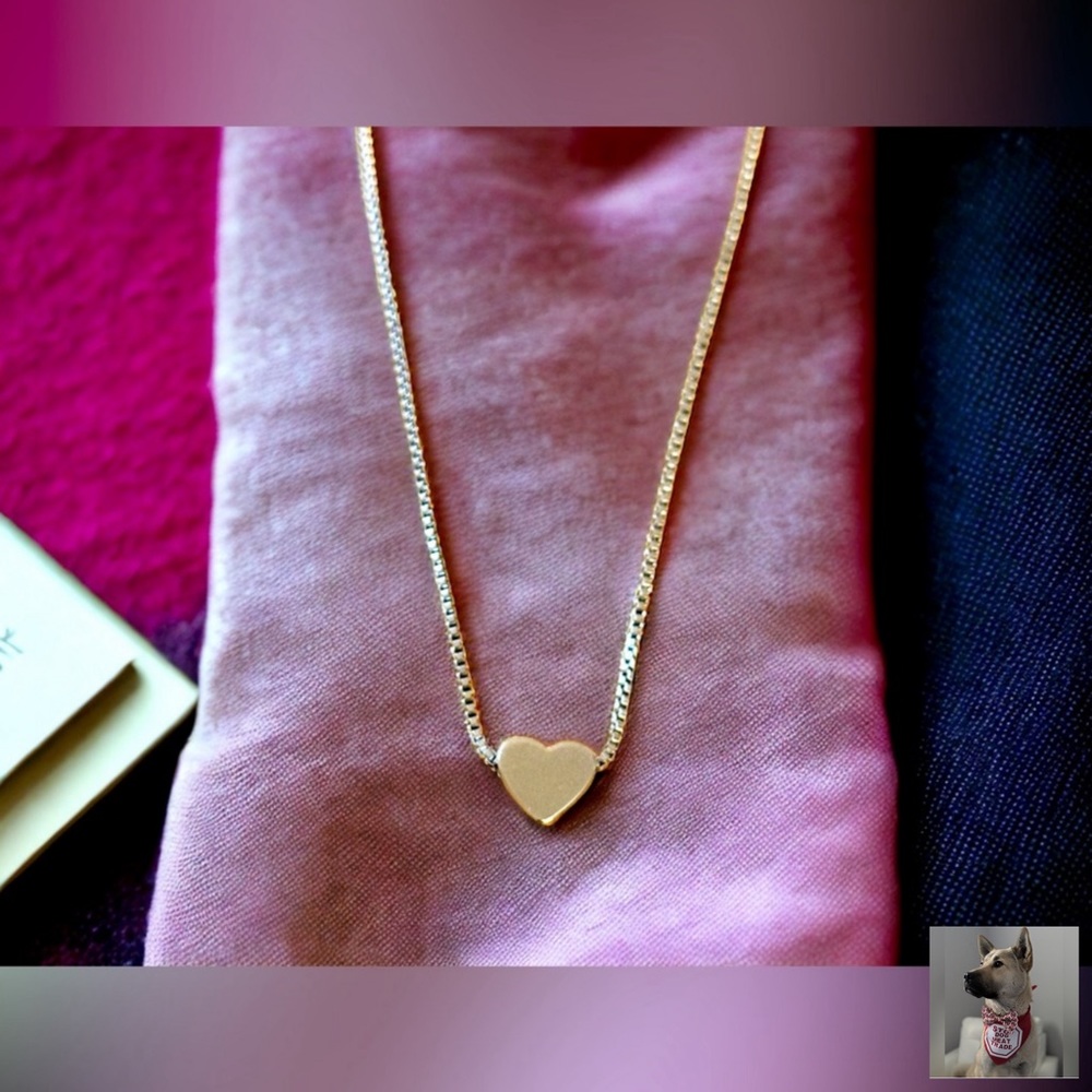 925 STERLING SILVER HEART NECKLACE PENDANT
